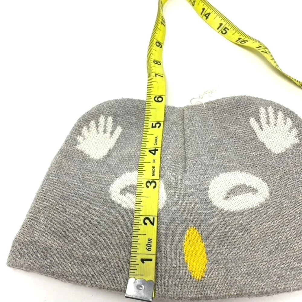 Patagonia Baby Furry Friends Beanie Owl Drifter Grey 6-12 Months